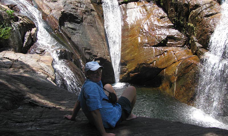 Elihatha natural waterfall
