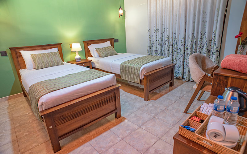 Chalet Double Room with nice furniture