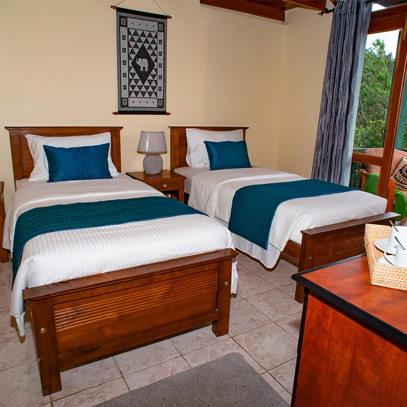 Chalet Triple Room with nice furniture