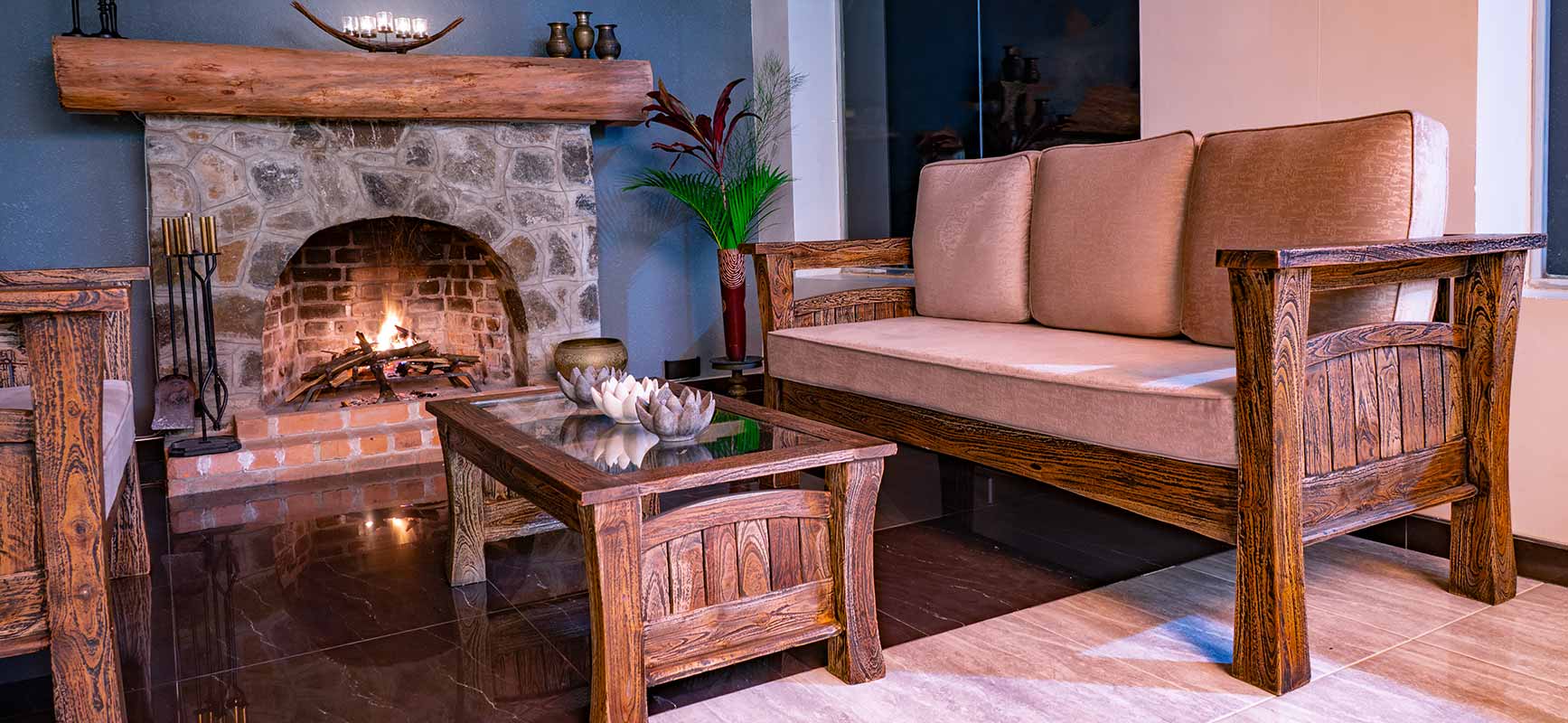 Hotel with nice furniture